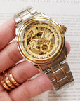 Leisure man belt mechanical watch