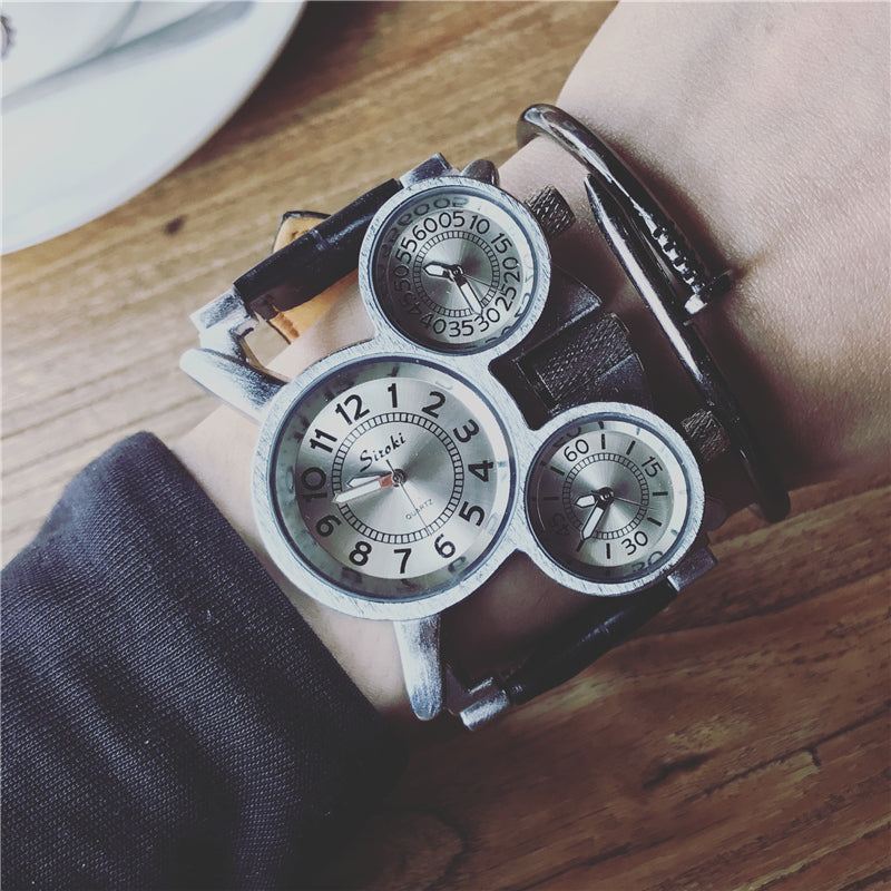 Men watch