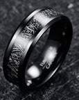 Tungsten Steel Ring Men's