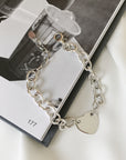 Heavy Industry Love Chain Bracelet