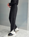 Men’s Suit Pants – Black Light Business Style