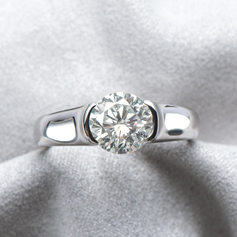 2 Carat Moissanite Ring WOMEN