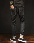 Lightweight men's stretch jeans