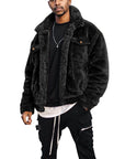 Spring Black Loose Jacket Jacket Men ( 3 to 7 days shipping)