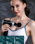 Mini Fascia Gun Fitness Massager Physiotherapy Electric Massage Gun Muscle Relaxer