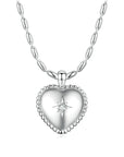 Love Necklace Men And Women Personality Sweet Cool Wind S925 Silver Clavicle Chain