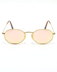 Oval Frame Retro Sunglasses women