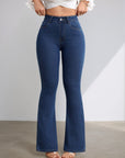 Women’s Wild Stretch Flared Jeans – Retro Glam Meets Modern Comfort
