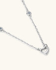 Heart-shaped Pendant Clavicle Chain