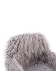 Modern Faux Fur Home Office Chair ( USA ONLY + 3 TO 5 DAYS SHIPPING)