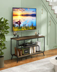 TV Cabinet With Power Socket And LED Lights ( USA ONLY + 3 TO 7 DAYS SHIPPING)