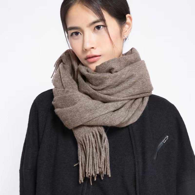 Wool Scarf Thickened Women