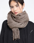 Wool Scarf Thickened Women