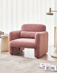 Cashmere Sofa, Modern Single SOFA / CHAIR ( USA ONLY + 3 TO 5 DAYS SHIPPING)