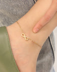 Gold rose titanium steel Bracelet / necklace / Anklet WOMEN