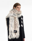 Faux Fur Mink-Like Scarf – Korean Luxe Warmth for Men