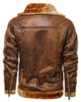 Men Suede Leather Jacket