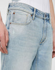 Men's denim shorts