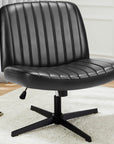 Cross-Legged Chair,No Wheels Armless Swivel Home Office Chair * ( USA ONLY 3 TO 5 DAYS SHIPPING)