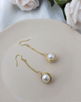 Women's Long Pearl Earrings  (3 TO 7DAYS SHIPPING)