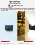 Solar Outdoor Yard Lamp Household Wall Lamp