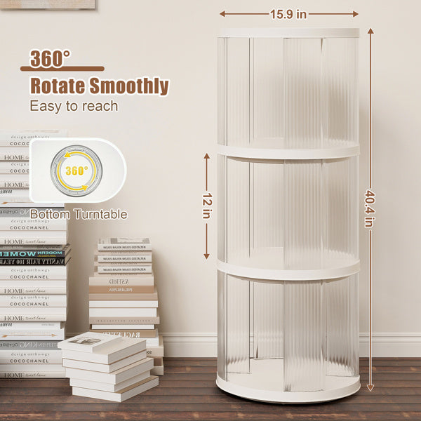 360 Degree Rotating Bookshelf (USA ONLY + 3 TO 7 DAYS SHIPPING)