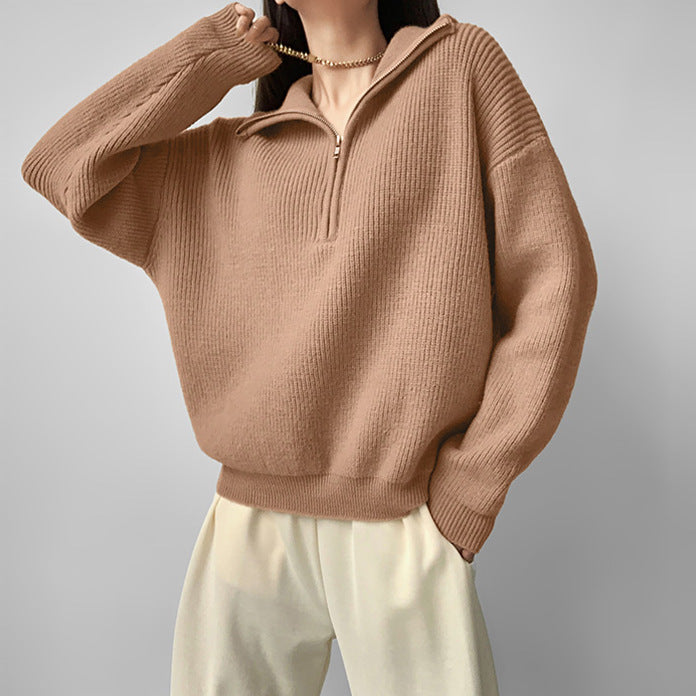 Idle Style Pullover Sweater