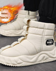 High-top Snow Boots Fur Men's Warm Slugged Bottom Cotton Shoes