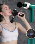 Mini Fascia Gun Fitness Massager Physiotherapy Electric Massage Gun Muscle Relaxer