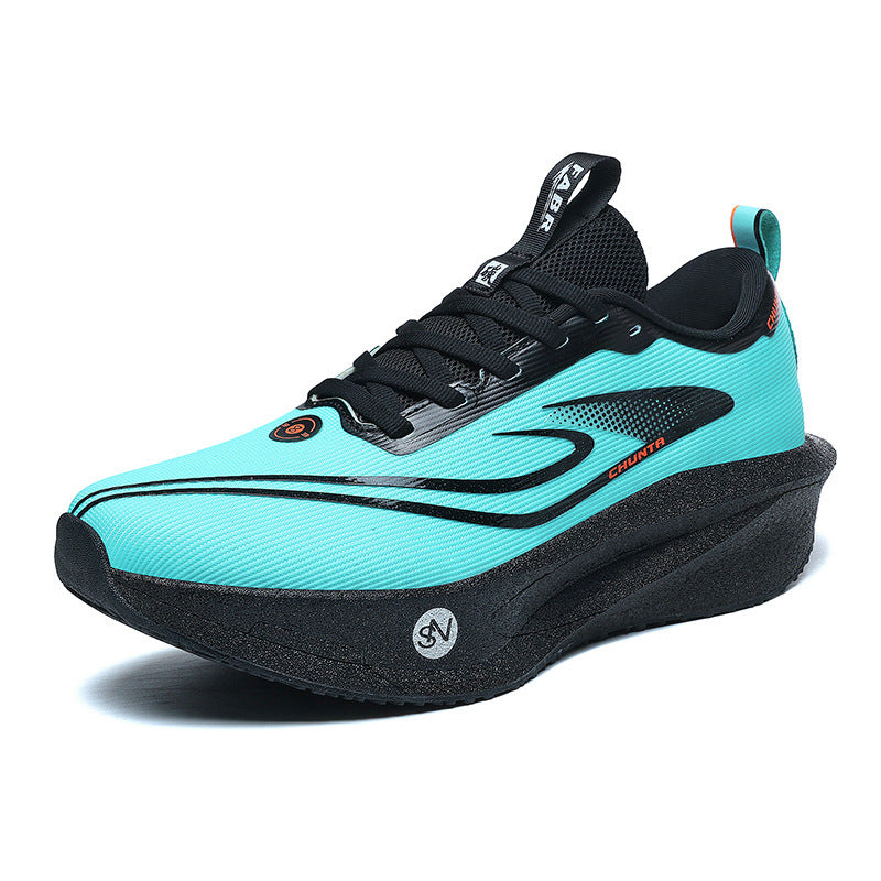 Men’s Shock-Absorbing Sports Running Shoes – Lightweight Popcorn Sole Casual Sneakers