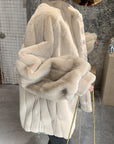 Fur Coat Stand Collar Fur Coat