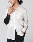 Silk Long Sleeve Shirt Women's