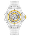 Automatic Mechanical Watch unisex Transparent