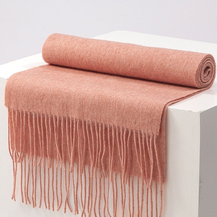 Wool Scarf Thickened Women