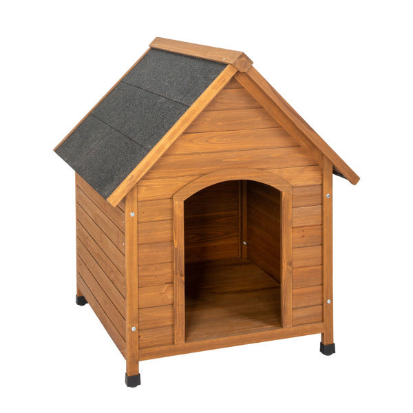 Black Asphalt Roof Dog House ( USA ONLY +  3 TO 7 DAYS SHIPPING)