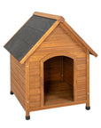 Black Asphalt Roof Dog House ( USA ONLY +  3 TO 7 DAYS SHIPPING)