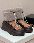 Winter Fur Ankle Boots For Women