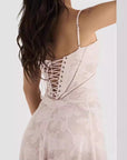 French Lace Strap Suspender Skirt Dress