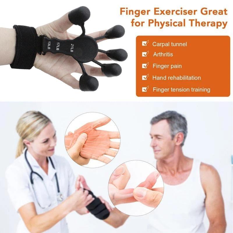 6 Resistant Strength Finger Gripper Exerciser AliFinds