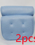 6 suction cups bath pillow 3D net bathtub pillow AliFinds