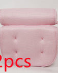 6 suction cups bath pillow 3D net bathtub pillow AliFinds