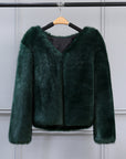 Fashionable imitation fox fur coat fur coat fur coat fur coat short style