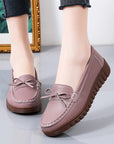 Women's Soft-soled Leather Shoes