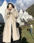 Winter Female Mink Fur  coat