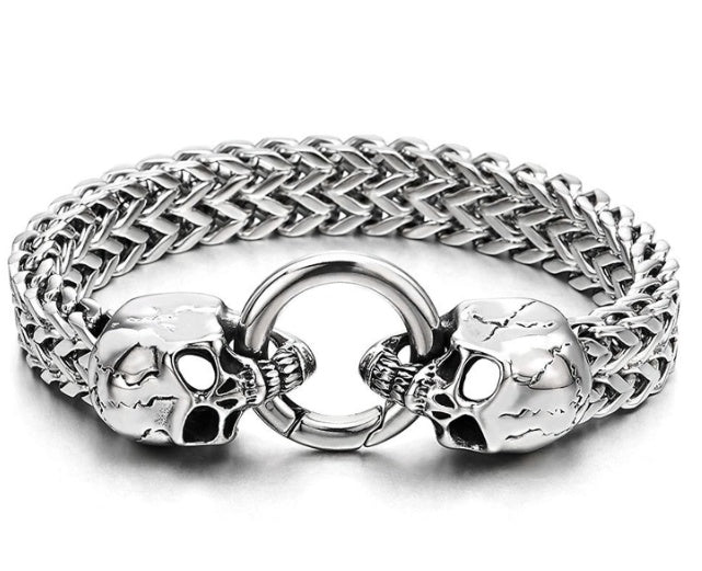 Titanium steel men&#39;s bracelet