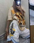 🏀 American Retro Basketball Shorts – Sporty Meets Streetwear