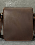 Men’s Genuine Horse Leather Crossbody Bag – Horse Leather Shoulder Bag