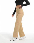 Women’s Autumn Straight Wide-Leg Jeans – High Waist Comfort Fit