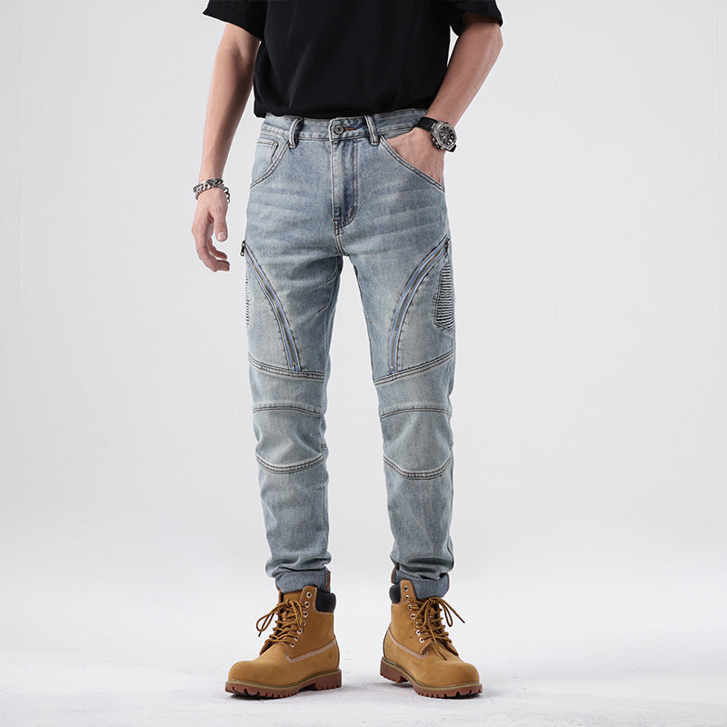 Men&#39;s Comfortable Slim Jeans