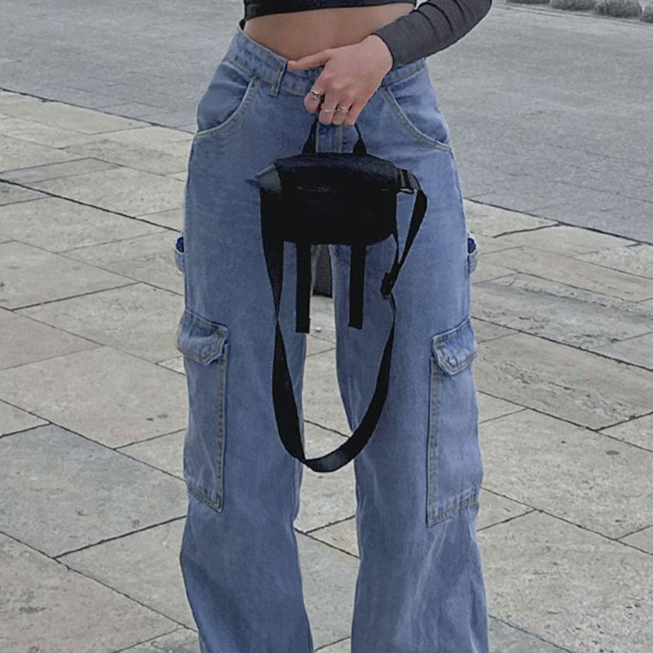 Women&#39;s All-matching Straight Jeans